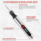 Electric Carving + Engraving Pen