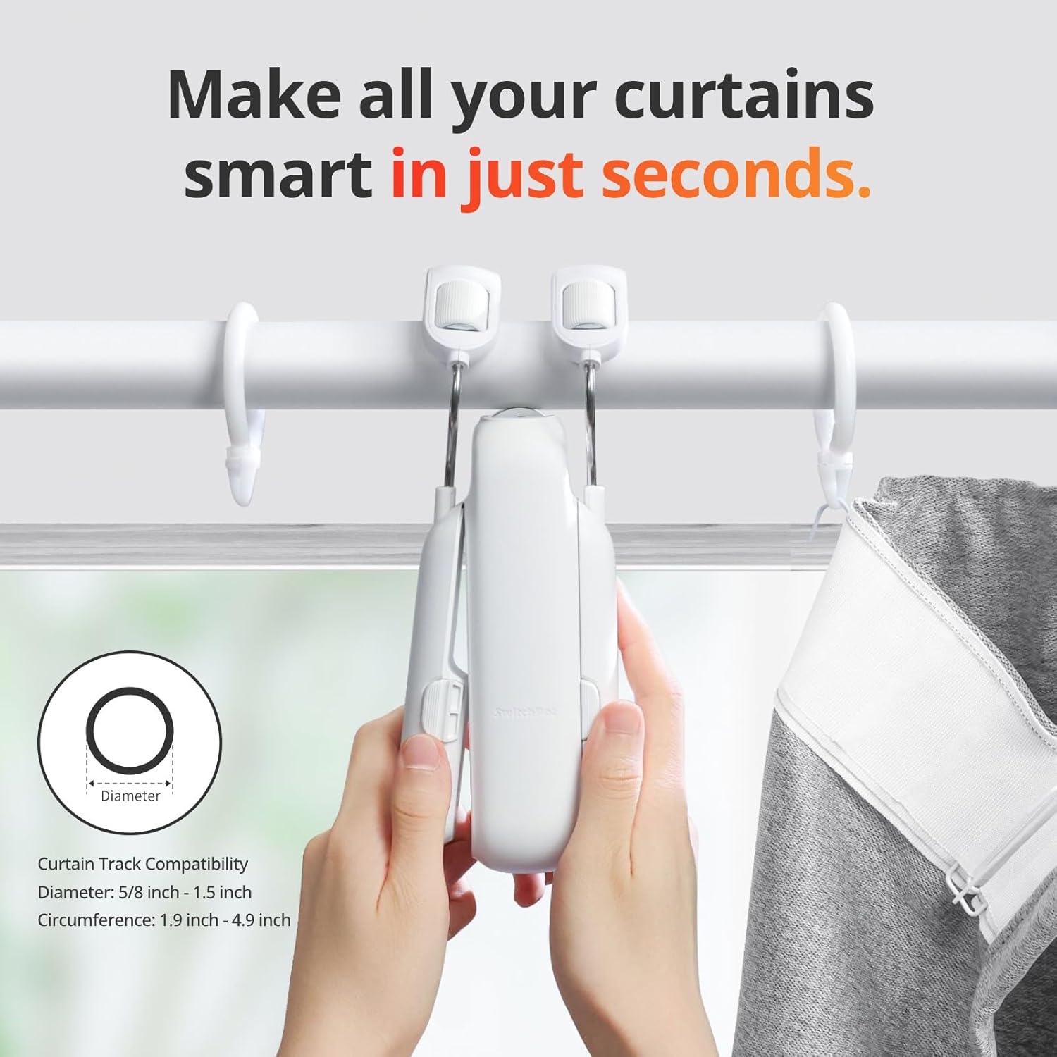 Smart Electronic Curtain Robot